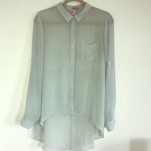 Forever 21 sheer blouse